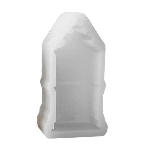 Thewasc Silikonformen, 3D-Hausformen, Epoxidharz, handgefertigte Gießformen, Schornsteinhaus, Gipsformen von Thewasc