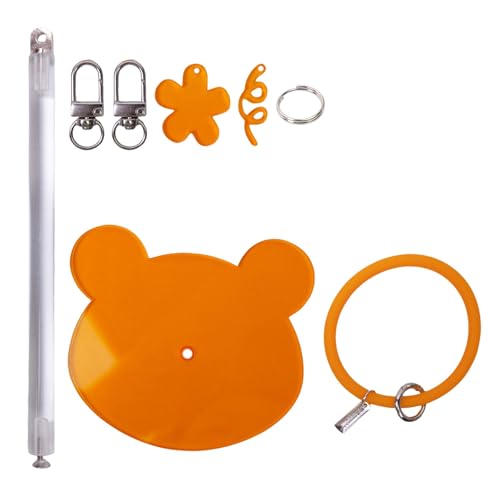 Thewasc Tragbarer Handgelenk-Garnhalter für Acryl, Garnhalter mit Handgelenkband, Spender, Aufbewahrung für Häkeln, Stricken, tragbarer Ständer von Thewasc
