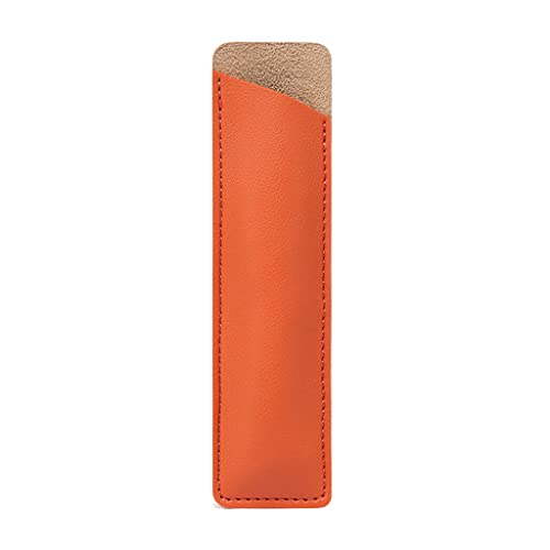 Vintage Leder-Federmäppchen für Füllfederhalter, Federmappe für Damen und Herren, Einzelhalter, Tasche für Kugelschreiber oder Bleistift von Thewasc
