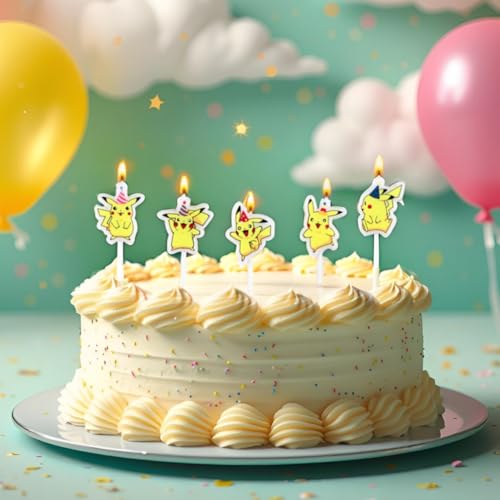 5 Stück Geburtstagskerzen Kinder, Geburtstag Deko Kerzen Set, Tortenkerzen Geburtstagskerzen Kuchen 5 Stück Geburtstagskerzen Kinder, Geburtstag Deko Kerzen Set, Tortenkerzen Geburtstagskerzen Kuchen von Thingehoy
