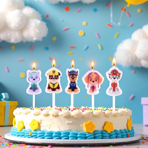 5 Stück Geburtstagskerzen Kinder, Geburtstag Deko Kerzen Set, Tortenkerzen Geburtstagskerzen Kuchen 5 Stück Geburtstagskerzen Kinder, Geburtstag Deko Kerzen Set, Tortenkerzen Geburtstagskerzen Kuchen von Thingehoy