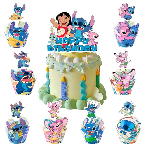 Cupcake Toppers Tortenfiguren Kuchen Dekoration Tortendeko (007) von Thingehoy