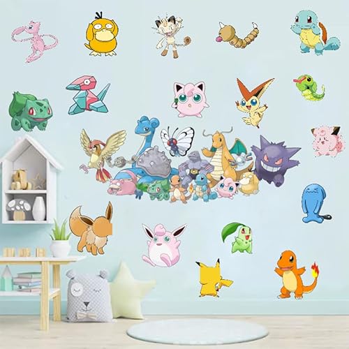 Thingehoy Wandtattoo Kinderzimmer Junge Mädchen, Wandaufkleber Kinderzimmer, Anime Wandtattoos Aufkleber Kinder, Wandsticker Kinderzimmer Jungen Mädchen, Wall Stickers Kids Bedroom, Wanddekoration Thingehoy Wandtattoo Kinderzimmer Junge Mädchen, Wandaufkleber Kinderzimmer, Anime Wandtattoos Aufkleber Kinder, Wandsticker Kinderzimmer Jungen Mädchen, Wall Stickers Kids Bedroom, Wanddekoration von Thingehoy
