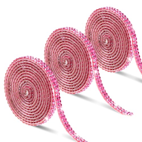 Thinp 3 Rollen Strassband Selbstklebend Glitzerband,Kristall Strass Diamant Band,Deko Strasssteine Band,Glitzersteine DIY Dekoration Aufkleber,für Geburtstag Hochzeit Party Auto Telefon Handwerk Thinp 3 Rollen Strassband Selbstklebend Glitzerband,Kristall Strass Diamant Band,Deko Strasssteine Band,Glitzersteine DIY Dekoration Aufkleber,für Geburtstag Hochzeit Party Auto Telefon Handwerk von Thinp