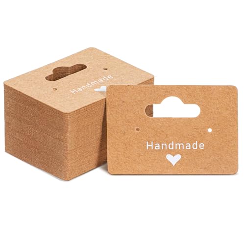 Thinp 152 Stück Klein Ohrringe Displaykarten,5x3.5cm Kraftpapier Ohrring Ständer,Hängen Ohrringkarten,Ohrring Karten Halter,Schmuck Display Karten,Ohrhänger Display-Karten,für DIY Ohrstecker Ohrringe Thinp 152 Stück Klein Ohrringe Displaykarten,5x3.5cm Kraftpapier Ohrring Ständer,Hängen Ohrringkarten,Ohrring Karten Halter,Schmuck Display Karten,Ohrhänger Display-Karten,für DIY Ohrstecker Ohrringe von Thinp