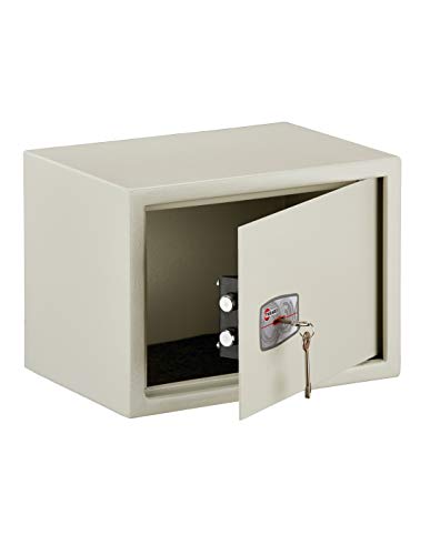 THIRARD 00013201 - Sicherheitskoffer Sedan • 2 Riegel – Ausführung: Epoxidharz, Beige, starker Truhe, geeignet für kleine Wertsachen – Schlüssel THIRARD 00013201 - Sicherheitskoffer Sedan • 2 Riegel – Ausführung: Epoxidharz, Beige, starker Truhe, geeignet für kleine Wertsachen – Schlüssel von Thirard