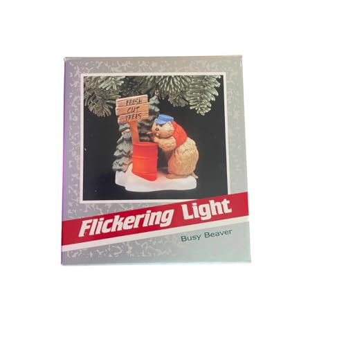 1989 Flackerndes Licht Busy Biber Ornament QLX7245 1989 Flackerndes Licht Busy Biber Ornament QLX7245 von ThirdCoast3Packs