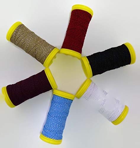 Elastisches Nähgarn (Schwarz) von Thometzki