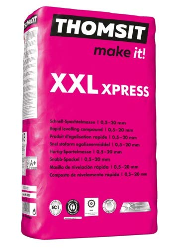 Thomsit PCI XXL XPRESS Schnell-Spachtelmasse 25kg Thomsit PCI XXL XPRESS Schnell-Spachtelmasse 25kg von Thomsit
