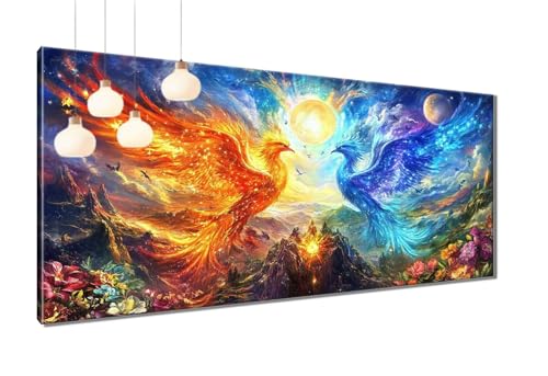 5D Diamond Painting Erwachsene Paar, Diamant Painting Bilder Vogel, DIY Cross Stickerei Malerei Kits, Eckige Steine Full Drill Mosaikherstellung Bastelset Erwachsene für Wand Dekor 60x120 cm T3-1154 5D Diamond Painting Erwachsene Paar, Diamant Painting Bilder Vogel, DIY Cross Stickerei Malerei Kits, Eckige Steine Full Drill Mosaikherstellung Bastelset Erwachsene für Wand Dekor 60x120 cm T3-1154 von Thooaixy