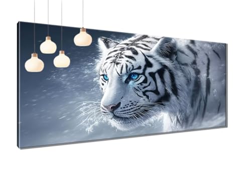 5D Diamond Painting Erwachsene Weiß, Diamant Painting Bilder Tiger, DIY Cross Stickerei Malerei Kits, Eckige Steine Full Drill Mosaikherstellung Bastelset Erwachsene für Wand Dekor 70x140 cm T3-1170 5D Diamond Painting Erwachsene Weiß, Diamant Painting Bilder Tiger, DIY Cross Stickerei Malerei Kits, Eckige Steine Full Drill Mosaikherstellung Bastelset Erwachsene für Wand Dekor 70x140 cm T3-1170 von Thooaixy