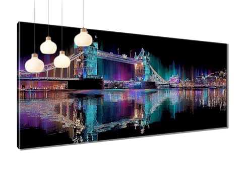 Diamond Painting Erwachsene See, Diamant Painting Bilder Brücke, DIY Cross Stickerei Malerei Kits, Runden Full Drill Mosaikherstellung Bastelset Erwachsene für Wand Dekor Geschenke 70x140 cm T3-1148 Diamond Painting Erwachsene See, Diamant Painting Bilder Brücke, DIY Cross Stickerei Malerei Kits, Runden Full Drill Mosaikherstellung Bastelset Erwachsene für Wand Dekor Geschenke 70x140 cm T3-1148 von Thooaixy