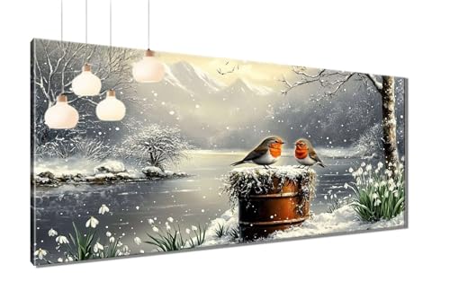Diamond Painting XXL 60x120 cm, 5D Diamant Painting Bilder Vogel Diamant Malerei Cross Stitch Stickerei Bastelset Erwachsene, DIY Baum Diamond-Painting Erwachsene mit Zubehör für Wanddeko T3-1155 Diamond Painting XXL 60x120 cm, 5D Diamant Painting Bilder Vogel Diamant Malerei Cross Stitch Stickerei Bastelset Erwachsene, DIY Baum Diamond-Painting Erwachsene mit Zubehör für Wanddeko T3-1155 von Thooaixy