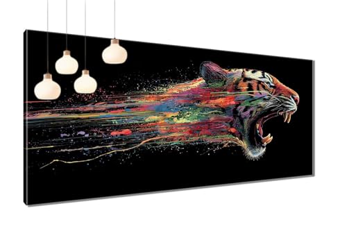 Diamond Painting XXL 70x140 cm, 5D Diamant Painting Bilder Tiger Diamant Malerei Cross Stitch Stickerei Bastelset Erwachsene, DIY Abstrakt Diamond-Painting Erwachsene mit Zubehör für Wanddeko T3-1145 Diamond Painting XXL 70x140 cm, 5D Diamant Painting Bilder Tiger Diamant Malerei Cross Stitch Stickerei Bastelset Erwachsene, DIY Abstrakt Diamond-Painting Erwachsene mit Zubehör für Wanddeko T3-1145 von Thooaixy