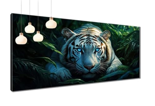 Diamond Painting XXL 80x160 cm, 5D Diamant Painting Bilder Tiger Diamant Malerei Cross Stitch Stickerei Bastelset Erwachsene, DIY Regenwald Diamond-Painting Erwachsene mit Zubehör für Wanddeko T3-1169 Diamond Painting XXL 80x160 cm, 5D Diamant Painting Bilder Tiger Diamant Malerei Cross Stitch Stickerei Bastelset Erwachsene, DIY Regenwald Diamond-Painting Erwachsene mit Zubehör für Wanddeko T3-1169 von Thooaixy