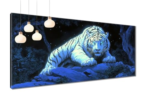 Diamond Painting XXL 80x160 cm, 5D Diamant Painting Bilder Tiger Diamant Malerei Cross Stitch Stickerei Bastelset Erwachsene, DIY Tier Diamond-Painting Erwachsene mit Zubehör für Wanddeko T3-1171 Diamond Painting XXL 80x160 cm, 5D Diamant Painting Bilder Tiger Diamant Malerei Cross Stitch Stickerei Bastelset Erwachsene, DIY Tier Diamond-Painting Erwachsene mit Zubehör für Wanddeko T3-1171 von Thooaixy