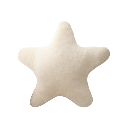 Thoquene Kissen Kinderzimmer, Weiche Flauschige Kissen Stern, Weiß 18 cm Thoquene Kissen Kinderzimmer, Weiche Flauschige Kissen Stern, Weiß 18 cm von Thoquene