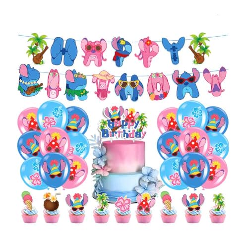 Luftballons Stit Geburtstag Dekorationen Alles Gute Zum Geburtstag Banner für Stit Themed Balloons Party Geburtstagdeko Luftballons Stit Geburtstag Dekorationen Alles Gute Zum Geburtstag Banner für Stit Themed Balloons Party Geburtstagdeko von Thotiy
