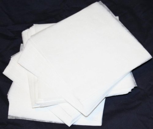 ThreadNanny 200 PreCut Tear Away Stabilizer Backing Sheets 8x8inch fits Hoop 4x4 for Embroidery from by von ThreadNanny