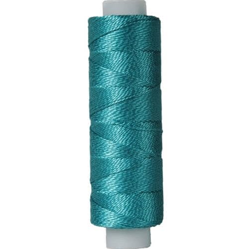 Threadart Perlgarn aus Baumwolle, 75 m Spulen, Größe 8, Perlen-Baumwolle für Freundschaftsarmbänder, Häkeln, Kreuzstich, Nadelspitze, Handstickerei, Türkis, Farbe 597 Threadart Perlgarn aus Baumwolle, 75 m Spulen, Größe 8, Perlen-Baumwolle für Freundschaftsarmbänder, Häkeln, Kreuzstich, Nadelspitze, Handstickerei, Türkis, Farbe 597 von Threadart