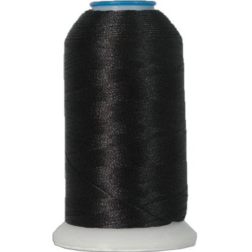 Threadart Polyester-Maschinenstickgarn an der Spule, Nr. 102, Schwarz, 1000 m, 40 W, Hunderte von Farboptionen Threadart Polyester-Maschinenstickgarn an der Spule, Nr. 102, Schwarz, 1000 m, 40 W, Hunderte von Farboptionen von Threadart