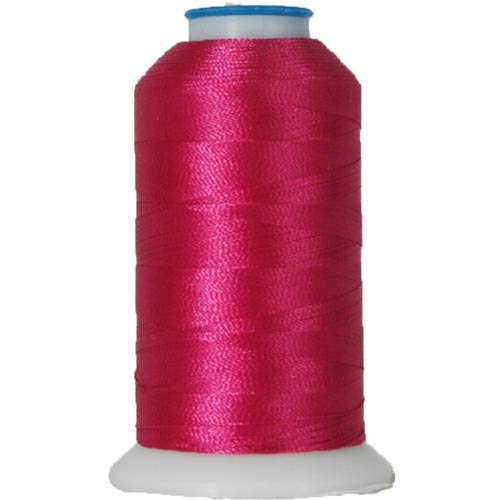 Threadart Polyester-Maschinenstickgarn an der Spule, Nr. 484, Himbeere, 1000 m, 40 W, Hunderte von Farboptionen von Threadart