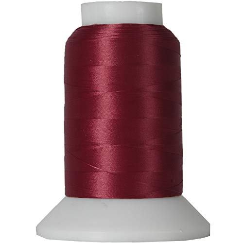 Threadart Wollgarn, dehnbar, 1000 m Spulen, Nylonfaden für Bademode, Dessous, Strickwaren, Cabernet, Farbe 9217 von Threadart