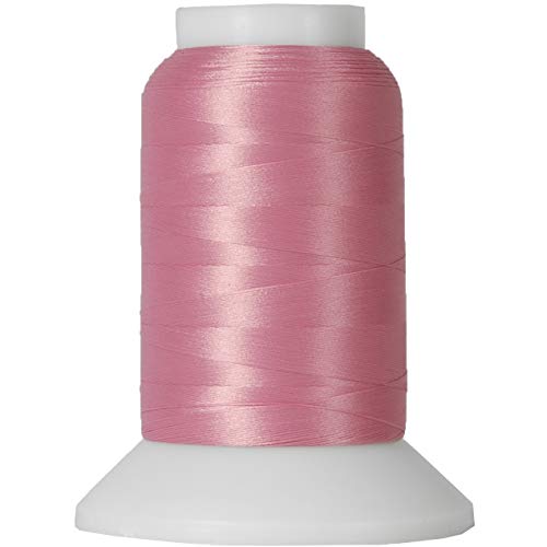 Threadart Wollgarn, dehnbar, 1000 m Spulen, Nylonfaden für Bademode, Dessous, Strickwaren, Dusty Rose, Farbe 9112 von Threadart