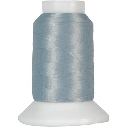 Threadart Wollgarn, dehnbar, 1000 m Spulen, Nylonfaden für Bademode, Dessous, Strickwaren, Hellblau 9127 von Threadart
