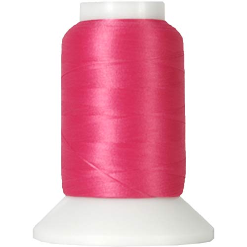 Threadart Wollgarn, dehnbar, 1000 m Spulen, Nylonfaden für Bademode, Dessous, Strickwaren, Hot Pink, Farbe 9113 von Threadart