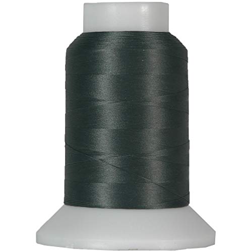Threadart Wollgarn, dehnbar, 1000 m Spulen, Nylonfaden für Bademode, Dessous, Strickwaren, Jägergrün, Farbe 9224 von Threadart