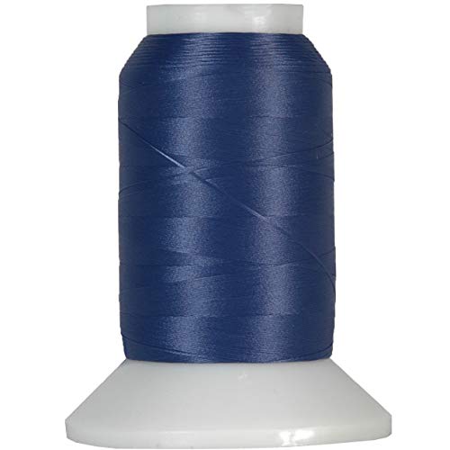 Threadart Wollgarn, dehnbar, 1000 m Spulen, Nylonfaden für Bademode, Dessous, Strickwaren, dunkles Immergrün, Farbe 9119 von Threadart