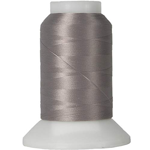 Threadart Wooly Nylonfaden, Nähgarn, dehnbar, 1000 m Spulen, Stahlgrau Threadart Wooly Nylonfaden, Nähgarn, dehnbar, 1000 m Spulen, Stahlgrau von Threadart
