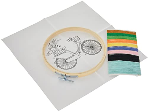 Threaders TH-1294 Stickerei-Kit Vintage Spur Baumwolle 18.5 x 16 x 2 cm Mehr-Multi, Cotton, Multicoloured von Threaders