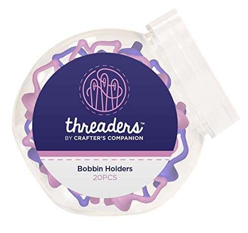 Threaders TH-1563 Silikon-Spulenhalter, Violett, Einheitsgröße von Threaders