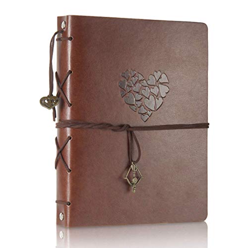 ThxMadam Leder Selbstgestalten Fotoalbum Scrapbook Album Foto Buch Hochzeit Gästebuch Vintage Fotobuch 60 Schwarze Seiten für Weihnachten Geburtstag Jahrestag Geschenk für Mutter Frau Mann Freund ThxMadam Leder Selbstgestalten Fotoalbum Scrapbook Album Foto Buch Hochzeit Gästebuch Vintage Fotobuch 60 Schwarze Seiten für Weihnachten Geburtstag Jahrestag Geschenk für Mutter Frau Mann Freund von ThxMadam