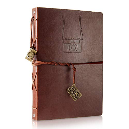 ThxMadam Leder Selbstgestalten Fotoalbum Scrapbook Album Foto Buch Vintage Hochzeit Gästebuch Fotobuch 60 Schwarze Seiten für Weihnachten Geburtstag Jahrestag Geschenk für Mann Freund Familien ThxMadam Leder Selbstgestalten Fotoalbum Scrapbook Album Foto Buch Vintage Hochzeit Gästebuch Fotobuch 60 Schwarze Seiten für Weihnachten Geburtstag Jahrestag Geschenk für Mann Freund Familien von ThxMadam