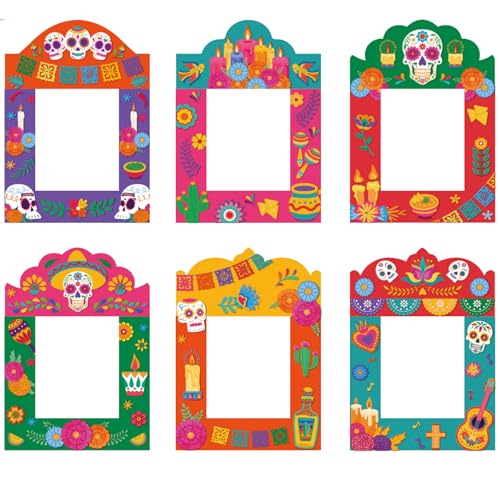 Thyle 24-teiliges Dia De Los Muertos Dekorationsset Tag der Toten Bilderrahmen Muertos Ofrenda Altar Holz Schatten Box Tag der Toten Schmetterling zum Aufhängen für Erinnerung Bilderrahmen Zubehör Thyle 24-teiliges Dia De Los Muertos Dekorationsset Tag der Toten Bilderrahmen Muertos Ofrenda Altar Holz Schatten Box Tag der Toten Schmetterling zum Aufhängen für Erinnerung Bilderrahmen Zubehör von Thyle