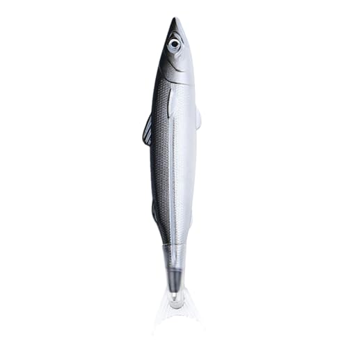 Fisch-Kugelschreiber, Meerestier-Kugelschreiber, Fischförmiger Kugelschreiber, realistische Fischdekoration, lustige Angelstifte, Meerestier-Kugelschreiber für Angelgeschenke, Fischdekoration, Kinder Fisch-Kugelschreiber, Meerestier-Kugelschreiber, Fischförmiger Kugelschreiber, realistische Fischdekoration, lustige Angelstifte, Meerestier-Kugelschreiber für Angelgeschenke, Fischdekoration, Kinder von Tiajingzi