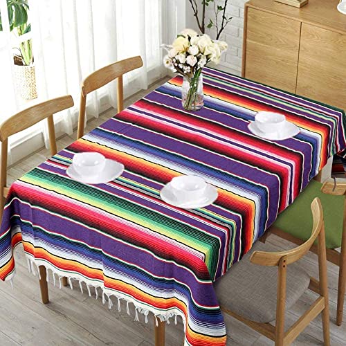 Tiamu Mexikanische Tisch Decke für Hochzeits, Mexikanische Saltillo Serape Decke Picknick Decke ÜBerwurf Tisch Decke, Bett Decke, Tischdecke Abwaschbar mit Quasten, Tapis de Yoga Tiamu Mexikanische Tisch Decke für Hochzeits, Mexikanische Saltillo Serape Decke Picknick Decke ÜBerwurf Tisch Decke, Bett Decke, Tischdecke Abwaschbar mit Quasten, Tapis de Yoga von Tiamu