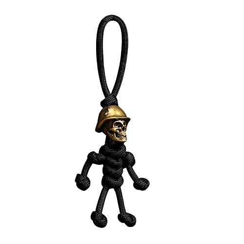 Halloween Soldat Anhänger Fallschirmjäger Seil Anhänger Blumentopf Innen Holz (A, One Size) von TianWlio