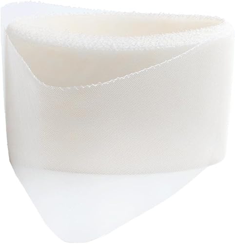 22,7 m steifer Rosshaar-Zopf, breites Polyester-Rosshaargeflecht, für Geschenkverpackungen, Kleider, Entbeinen, Nähen (weiß) von TianqqYongyong
