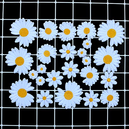 Tiardey 20 PCS Gänseblümchen Aufnähen Aufnähen Applikationen Zarte Stickaufkleber Abzeichen Logos Stoff DIY Basteln Reparatur Aufkleber Dekoration für Rucksack Hut Schuhe Taschen Tiardey 20 PCS Gänseblümchen Aufnähen Aufnähen Applikationen Zarte Stickaufkleber Abzeichen Logos Stoff DIY Basteln Reparatur Aufkleber Dekoration für Rucksack Hut Schuhe Taschen von Tiardey