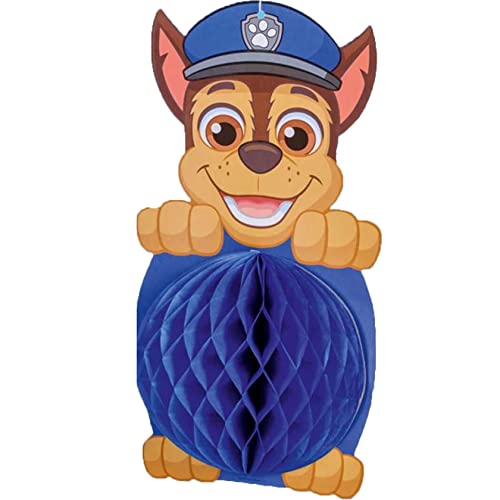 1 Wabenball-Figur * Chase - PAW Patrol * als Deko für Kindergeburtstag ud Mottoparty | 30cm groß, 15cm Durchmesser, blau | Polizeihunde Tischdeko Honeycomb Party Geburtstag 1 Wabenball-Figur * Chase - PAW Patrol * als Deko für Kindergeburtstag ud Mottoparty | 30cm groß, 15cm Durchmesser, blau | Polizeihunde Tischdeko Honeycomb Party Geburtstag von Tib Heyne