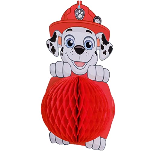 1 Wabenball-Figur * Marshall - PAW Patrol * als Deko für Kindergeburtstag ud Mottoparty | 30cm groß, 15cm Durchmesser, rot | Polizeihunde Tischdeko Honeycomb Party Geburtstag 1 Wabenball-Figur * Marshall - PAW Patrol * als Deko für Kindergeburtstag ud Mottoparty | 30cm groß, 15cm Durchmesser, rot | Polizeihunde Tischdeko Honeycomb Party Geburtstag von Tib Heyne