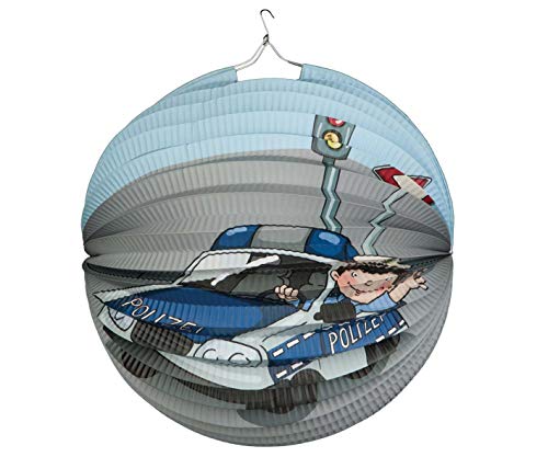 TIB Heyne 13151 - Rundlaterne, Polizei, Ø25cm, schwer entflammbar, rund, Motiv, St. Martin, Laternenumzug TIB Heyne 13151 - Rundlaterne, Polizei, Ø25cm, schwer entflammbar, rund, Motiv, St. Martin, Laternenumzug von TIB Heyne