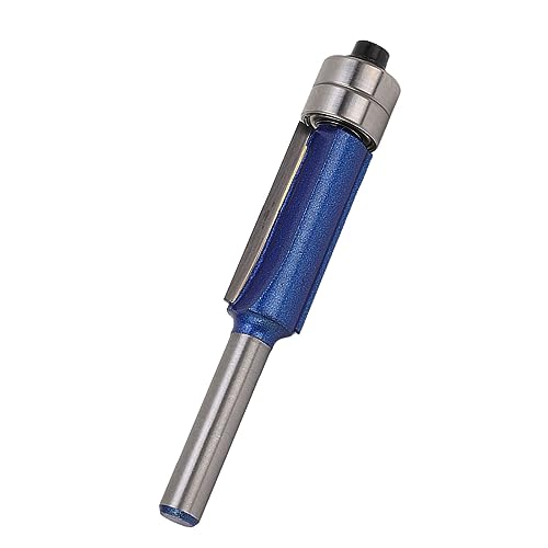 1/4 Shank Flush Trim Router Bit, Doppellager Karbid Robuster Holz Bearbeitung Fräser für Hartholz, Sperrholz, MDF & Laminat Kanten Trimmen 1/4 Shank Flush Trim Router Bit, Doppellager Karbid Robuster Holz Bearbeitung Fräser für Hartholz, Sperrholz, MDF & Laminat Kanten Trimmen von Ticfox
