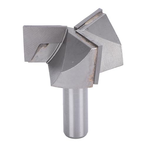 Bodenreinigung Router Bit, 1/2-Zoll-Runde Schaft 3-Flute-Schlitzbit für Holzbearbeitung, YG8-Legierungsklinge und 45# Kohlenstoffstahlkörper, CNC/Handheld-Router Kompatibel Bodenreinigung Router Bit, 1/2-Zoll-Runde Schaft 3-Flute-Schlitzbit für Holzbearbeitung, YG8-Legierungsklinge und 45# Kohlenstoffstahlkörper, CNC/Handheld-Router Kompatibel von Ticfox