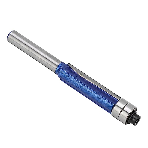 Ticfox 1/4in Shank Flush Trim Router Bit, 3/8x30mm Endmühle Top Doppellager Mahlen Flush Trimm Router Top -Lagermuster Kopie Bit für Holzbearbeitung Ticfox 1/4in Shank Flush Trim Router Bit, 3/8x30mm Endmühle Top Doppellager Mahlen Flush Trimm Router Top -Lagermuster Kopie Bit für Holzbearbeitung von Ticfox