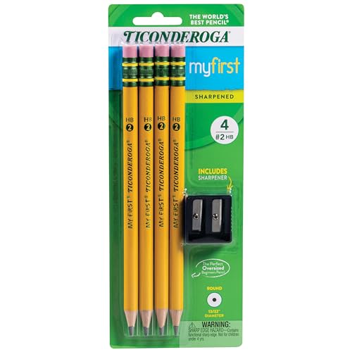 My First Ticonderoga Primary Größe 4er-Set gelb von Dixon Ticonderoga